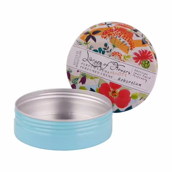 Pot en aluminium cosmétique pour crème cosmétique Pacakging (PPC-ATC-090)