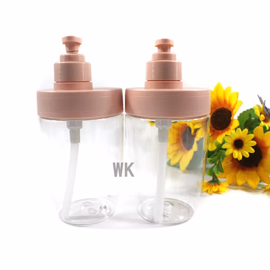 Bouteille en aluminium pour cosmétique sans plastique avec large bouteille de lotion pour le corps pour shampooing