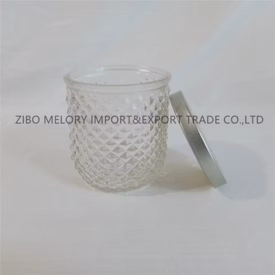 18 ans nouvelle série tasse de cire à motif surélevé/bougeoir en verre/bouteille en verre/diffuseur en verre/diffuseur/pot en verre au choix